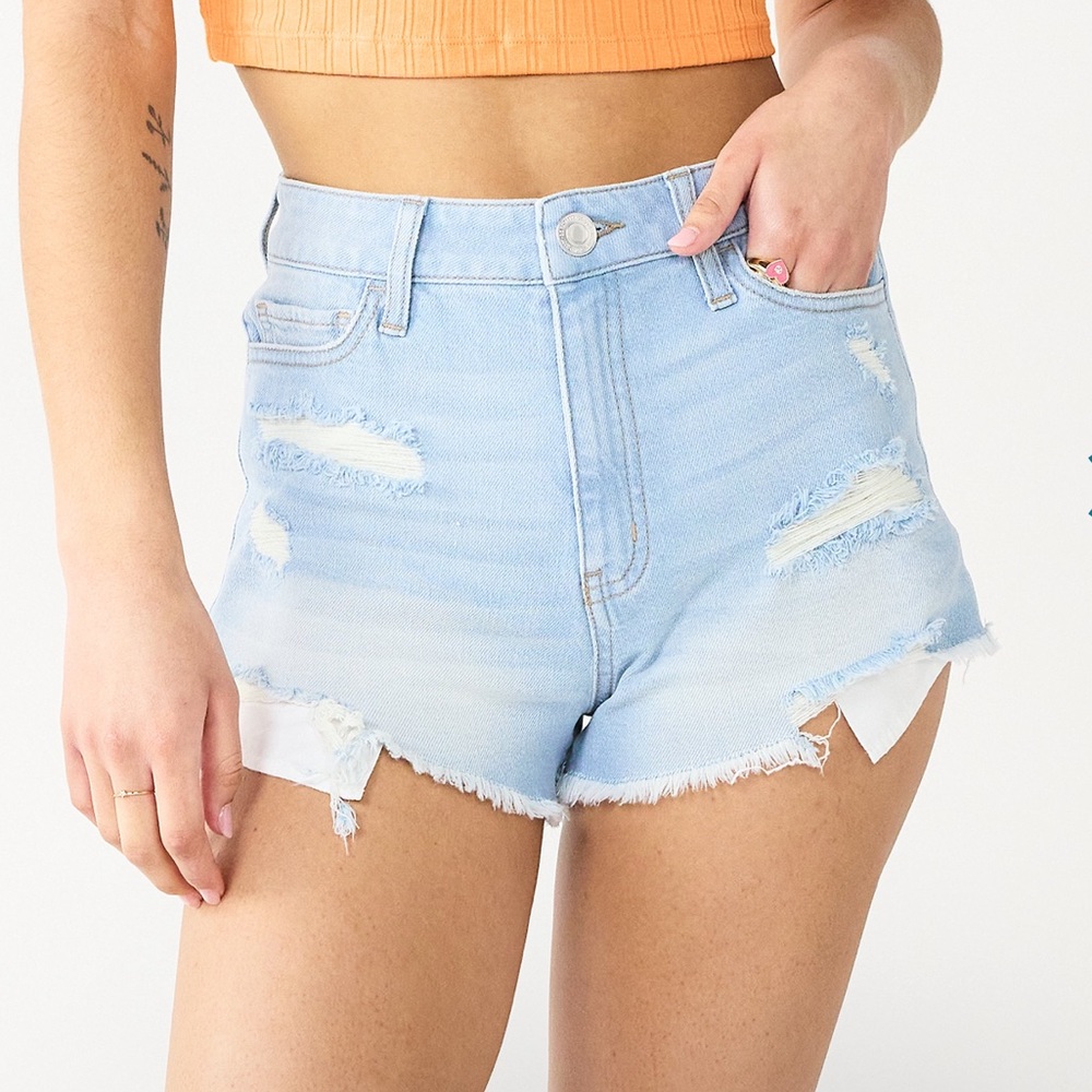 Super High Rise Cutoff Short